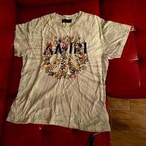 Amiri tye dye peace tee brand new (oversize)